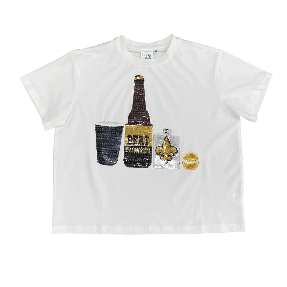 Queen of Sparkles not a saint when I drink tee medium